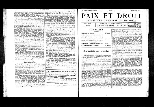 Paix et Droit.  (01/09/1932)